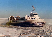 AP1-88 hovercraft with the Scandinavian company SAS -  (credit: The <a href='http://www.hovercraft-museum.org/' target='_blank'>Hovercraft Museum Trust</a>).
